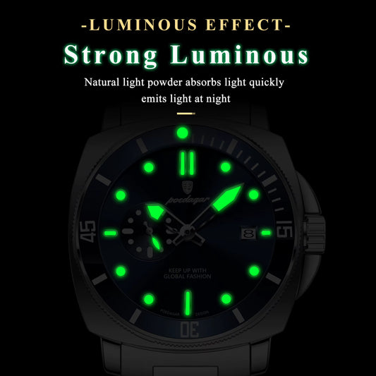 Poedagar Luxury Watch - 873
