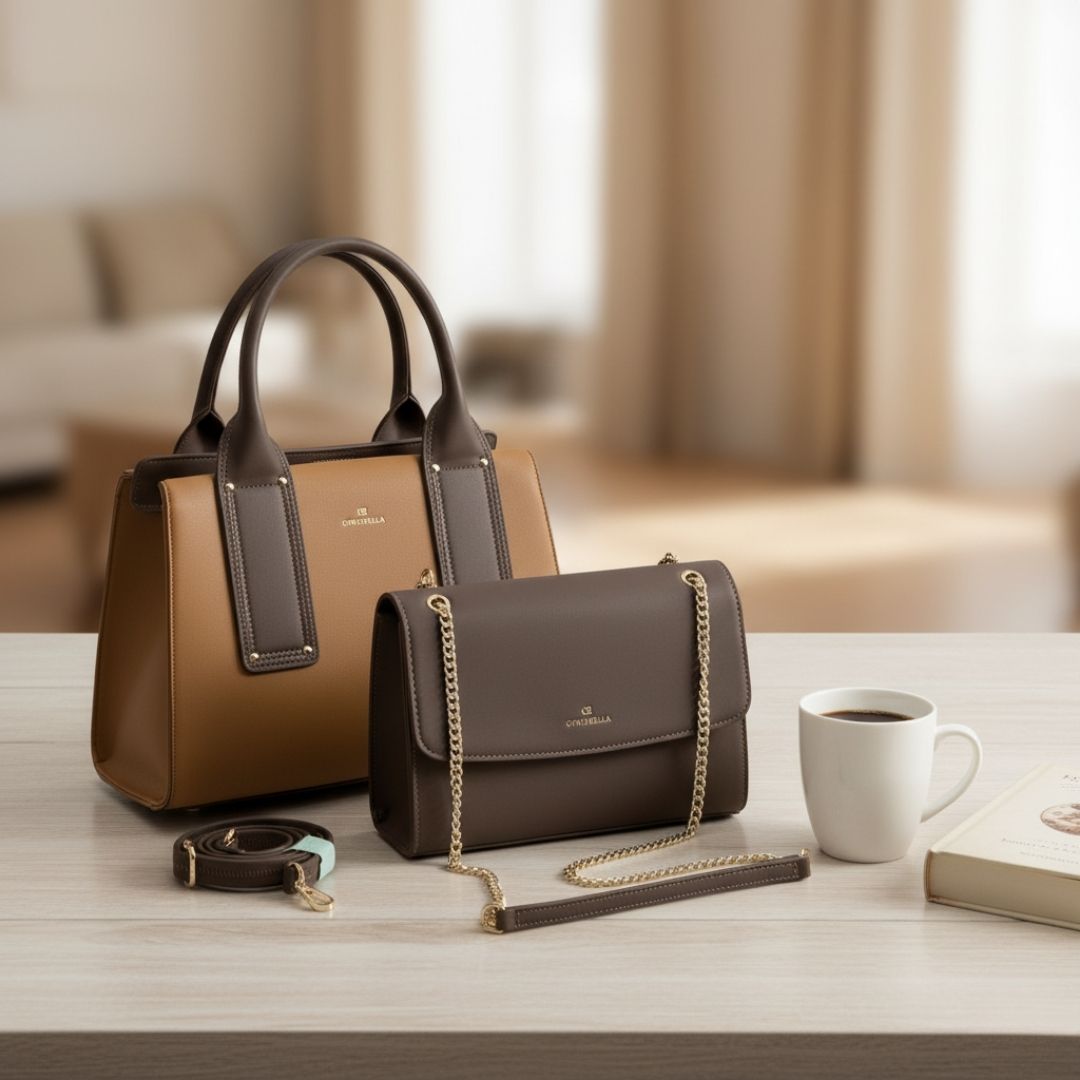 ChrisBella Handbag Set – Premium Leather
