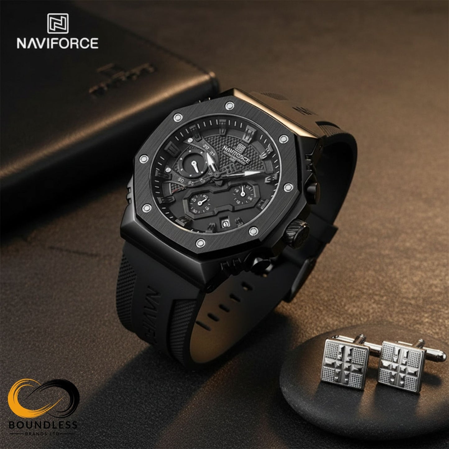 Naviforce NF8035 Dual Display Watch