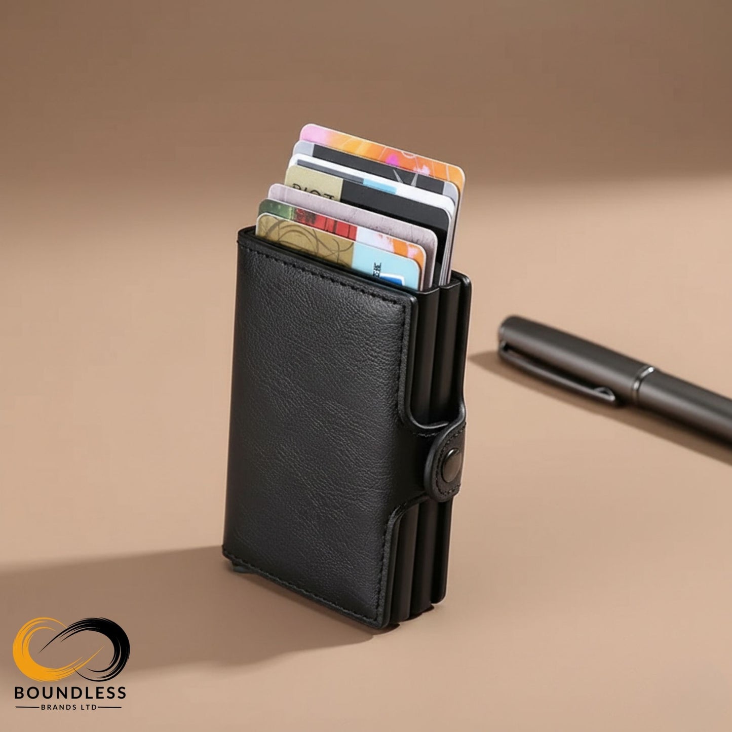 RFID Protected Card Holder Wallet – Black