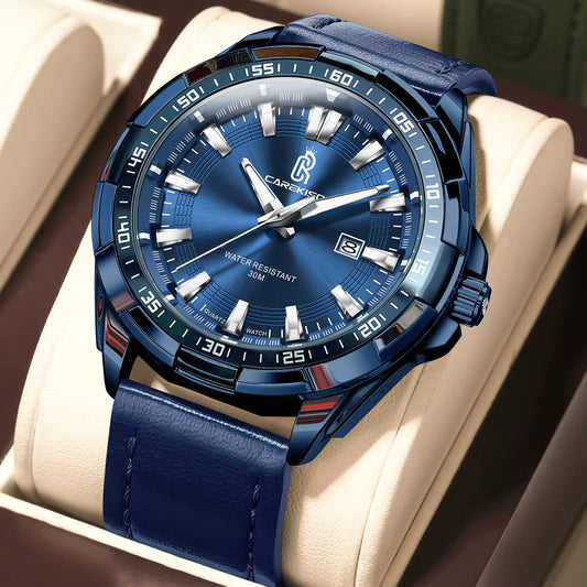 Men's Watch & Bracelet Set – Gift Set for Men