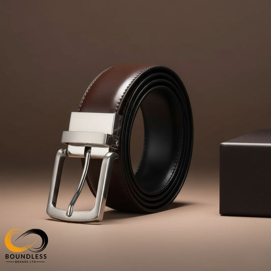 Reversible 2in1 Double-Sided Men's Belt