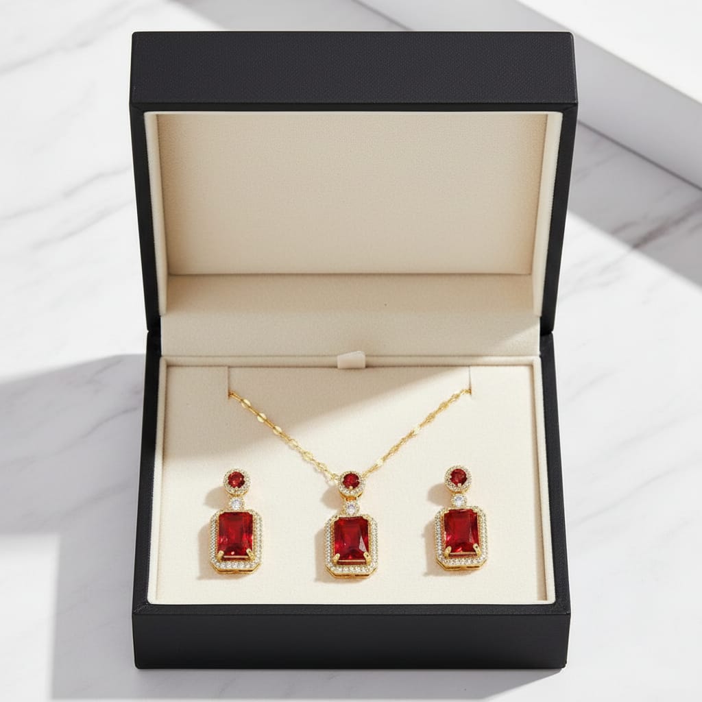 Necklace + Earrings Jewelry Set