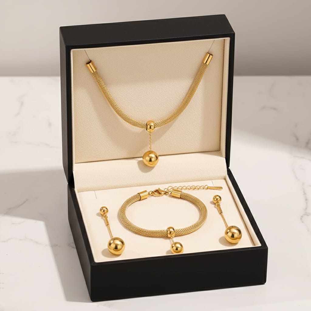 Tarnish-Free & Hypoallergenic Jewelry Set