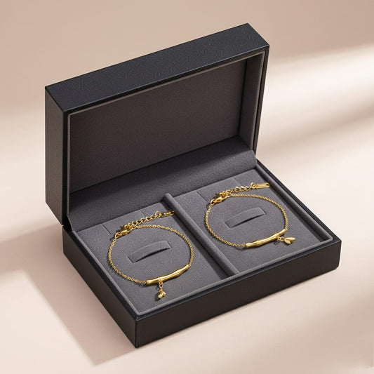 Bracelet + Anklet Jewelry Set