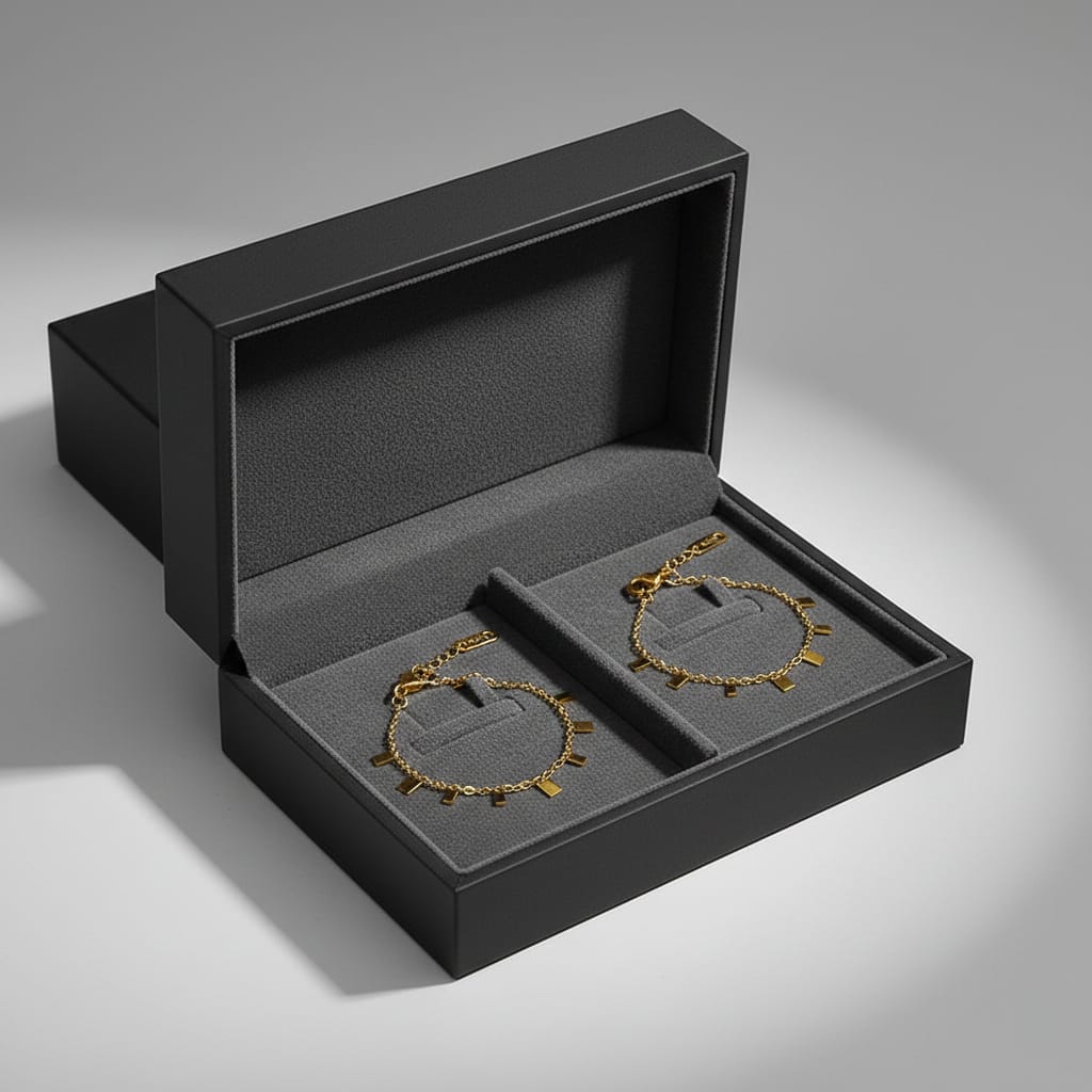 Bracelet + Anklet Jewelry Set