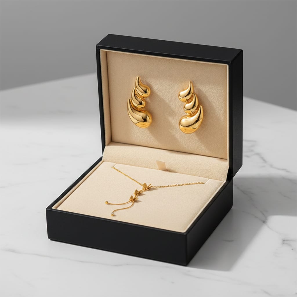 Tarnish-Free & Hypoallergenic Jewelry Set