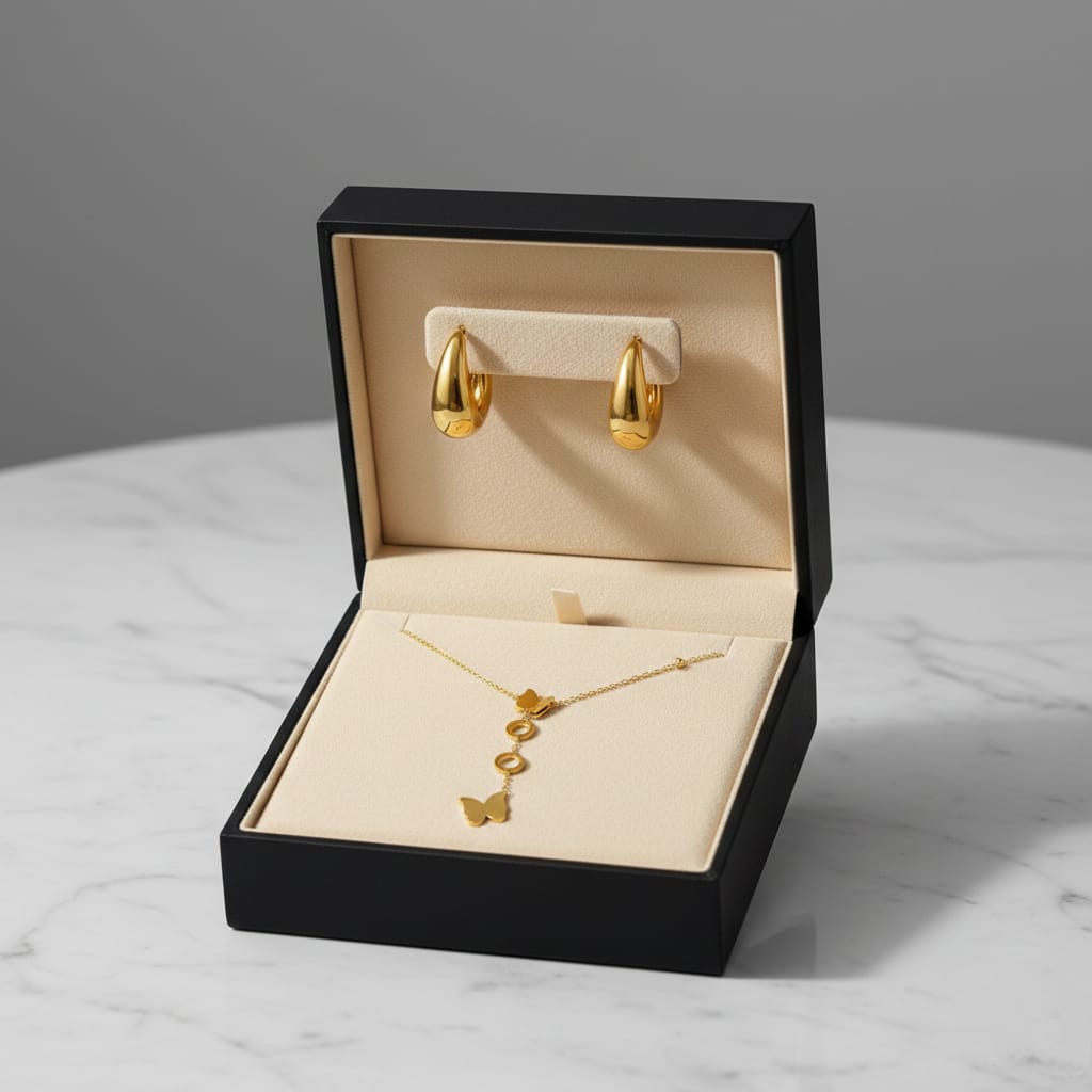 Tarnish-Free & Hypoallergenic Jewelry Set