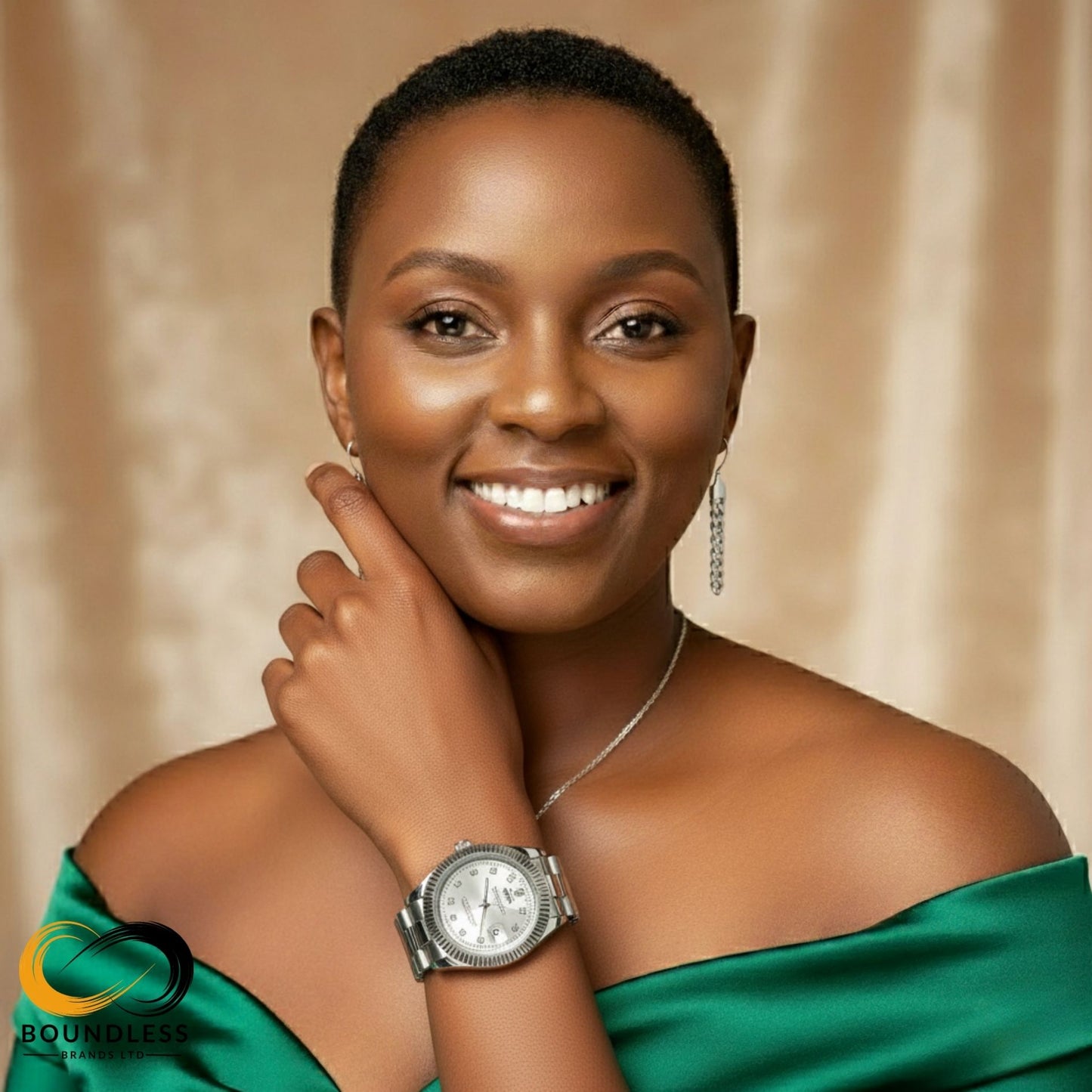 Elegant Silver Women’s Watch