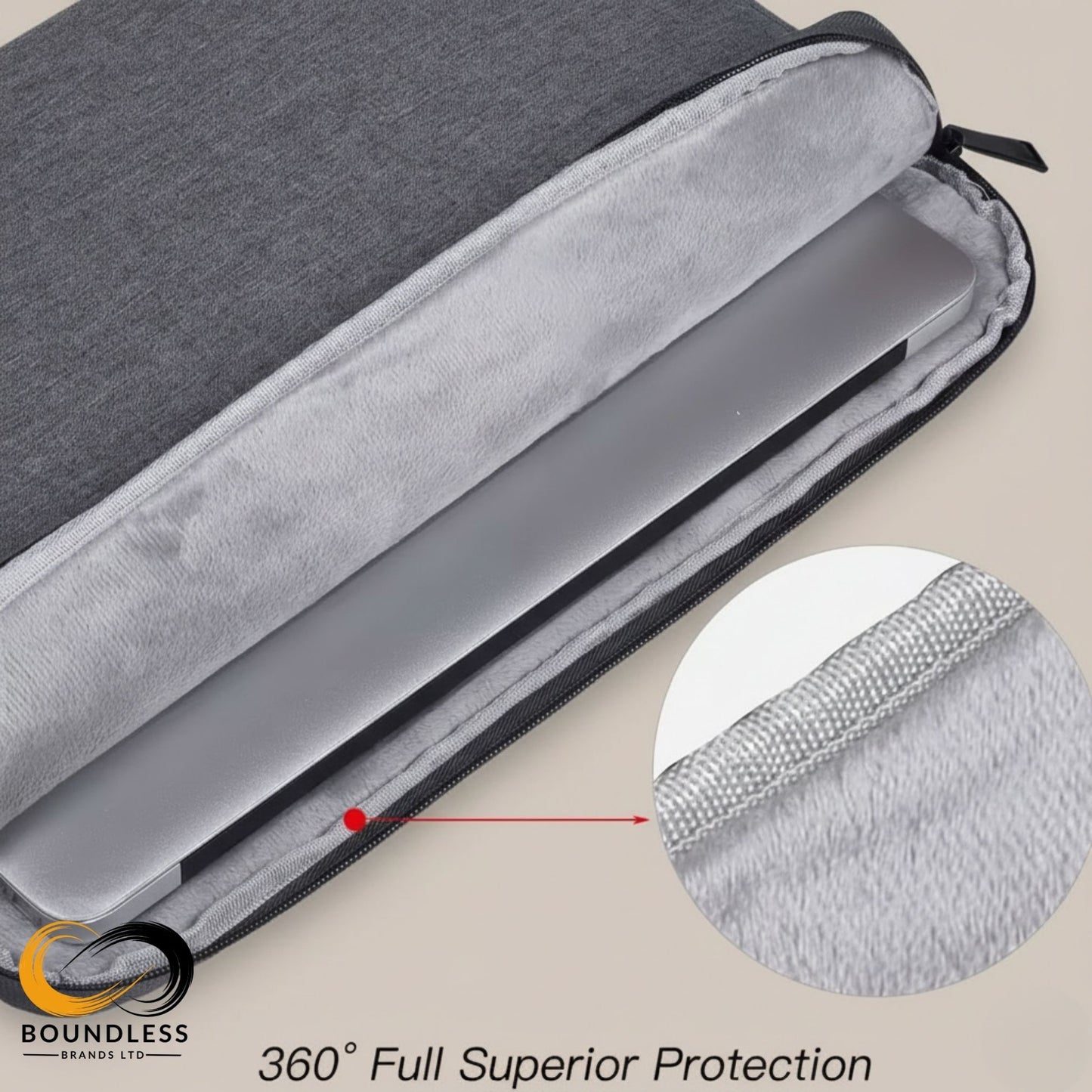 Canvas Laptop Sleeve – Shockproof & Lightweight