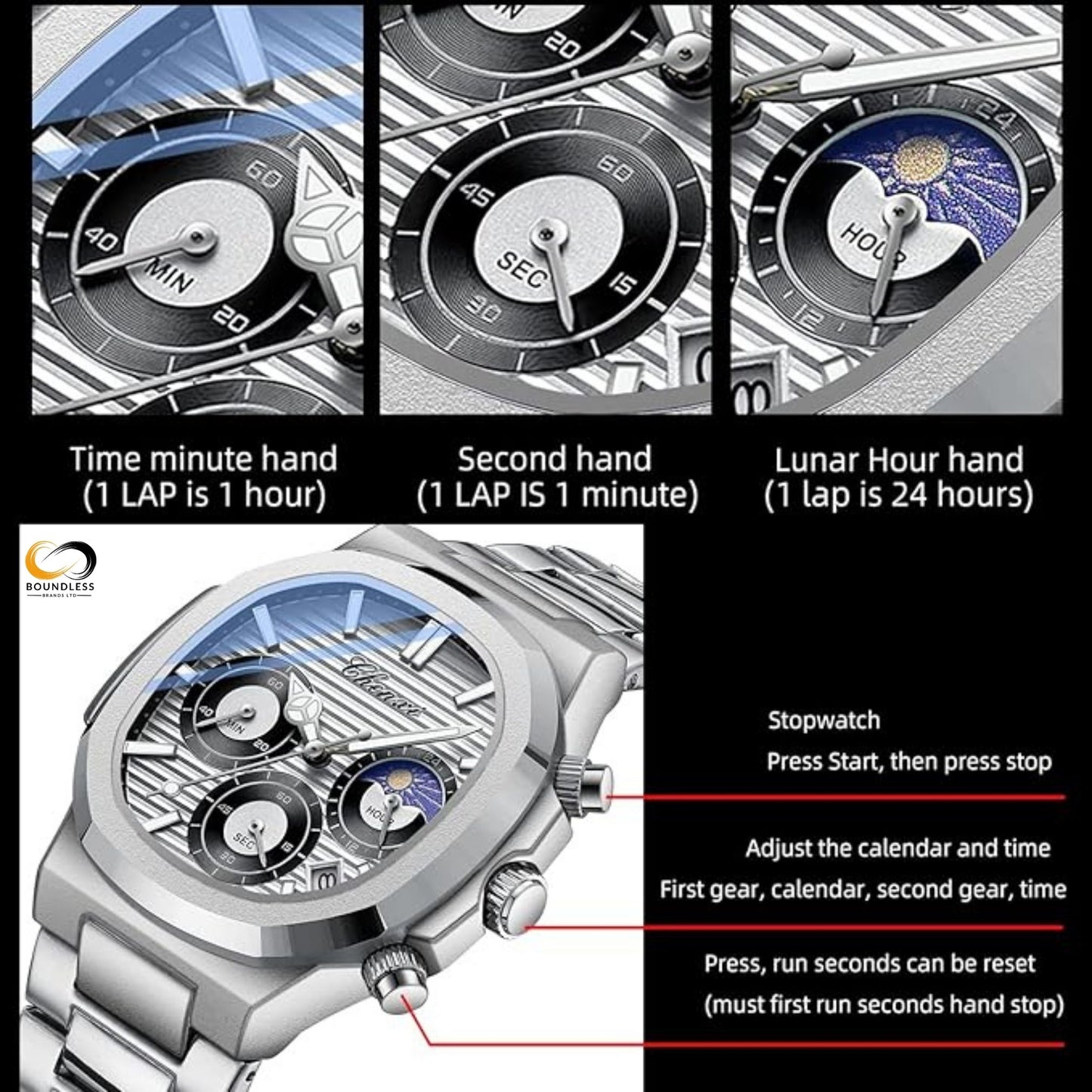 Chenxi Chronograph Watch