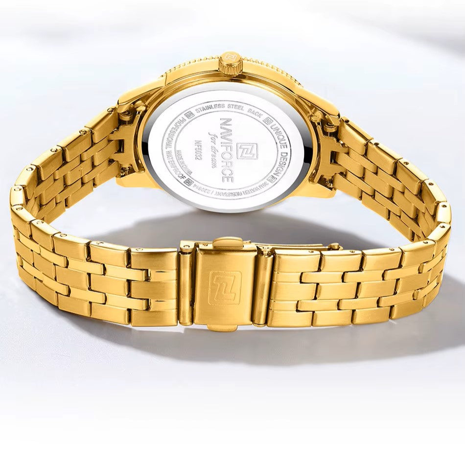 Naviforce NF5032 Gold Women’s Watch