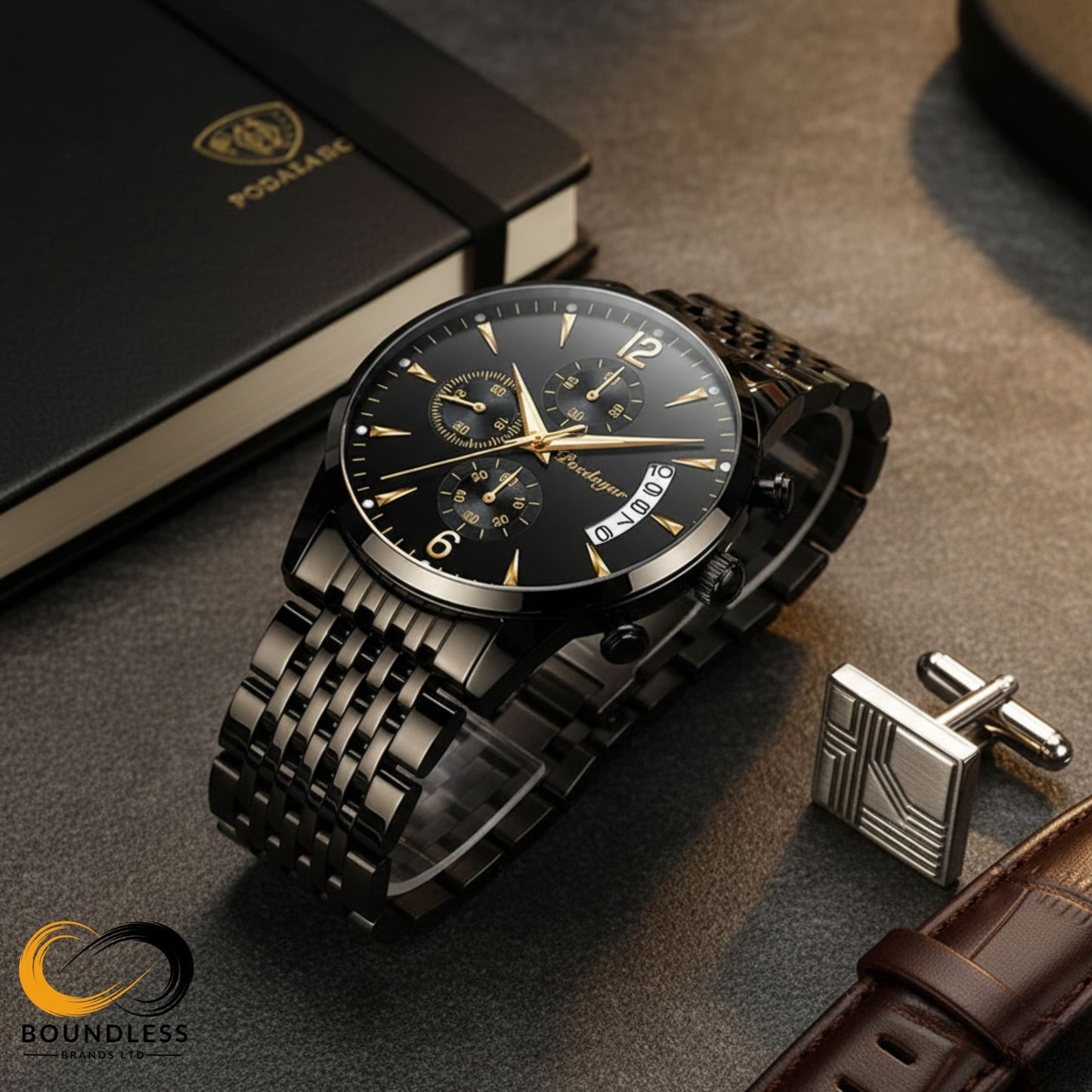 Poedagar All-Black Watch