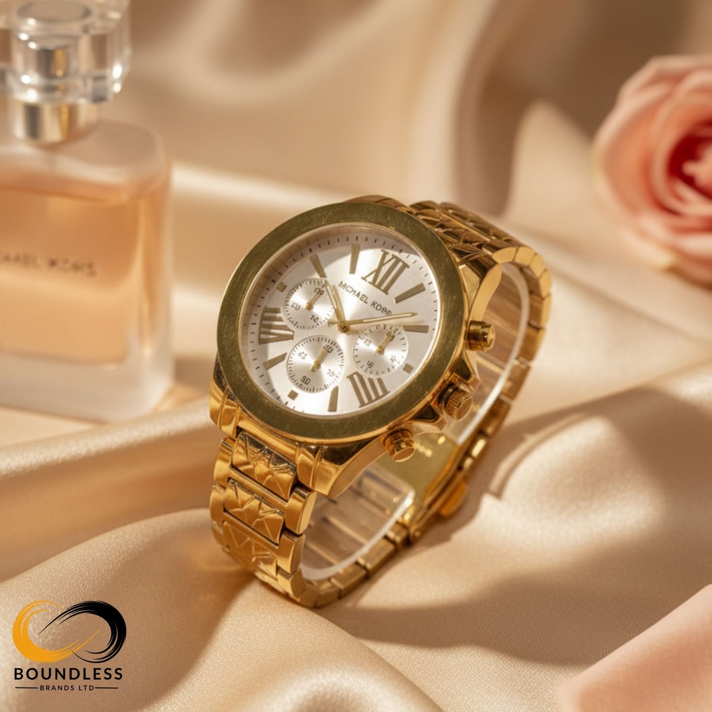 Elegant Golden Women’s Watch