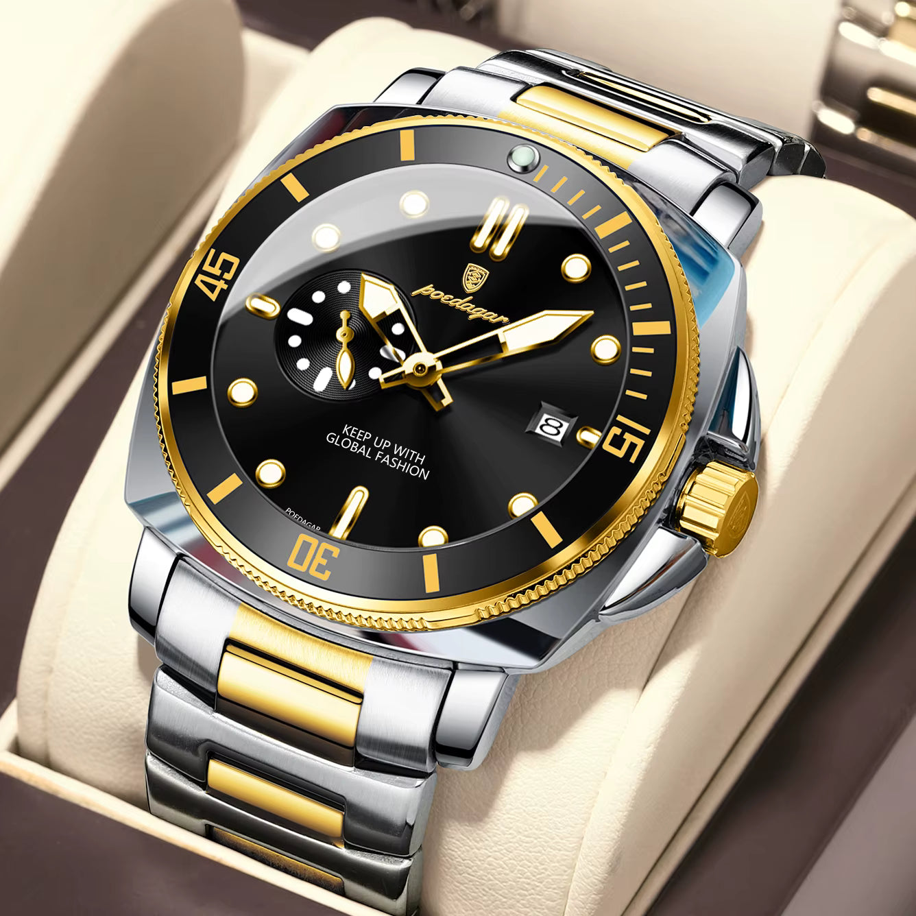 Poedagar Luxury Watch - 873
