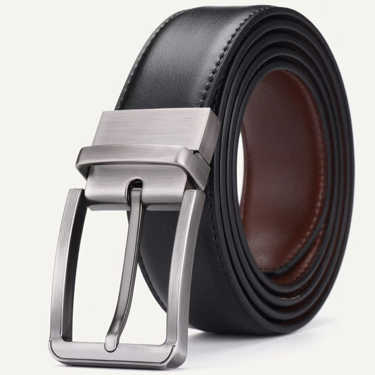 Double-Sided 2in1 Belt - Black - Brown