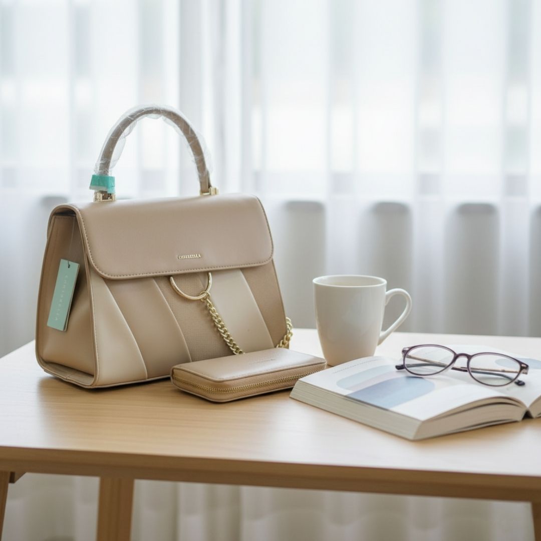 ChrisBella Handbag Set – Premium Leather