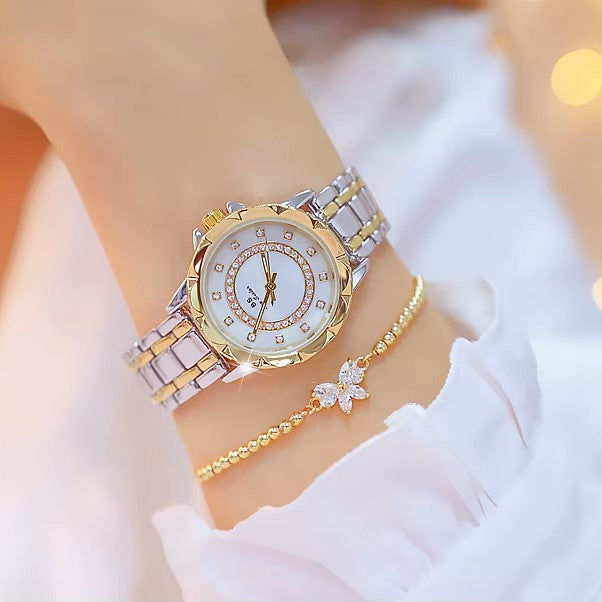 Bs Bee Sister Two Tone Women’s Watch