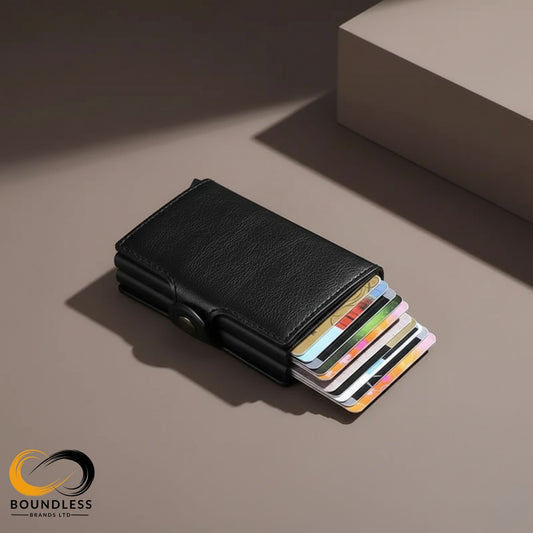 RFID Protected Card Holder Wallet – Black