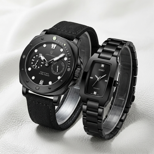 Couple Watches Set – For Him & Her
