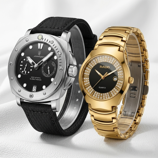 Couple Watches Set – For Him & Her