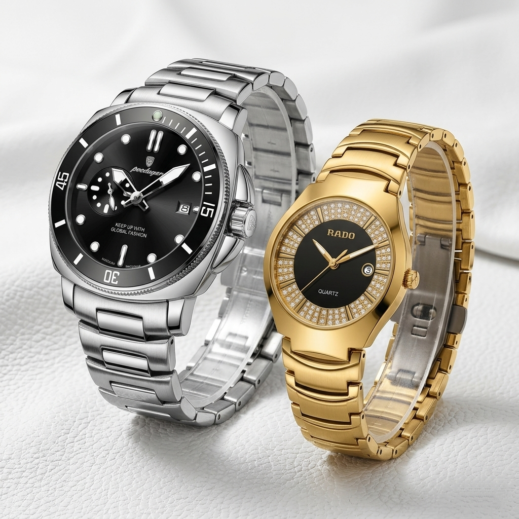 Couple Watches Set – For Him & Her