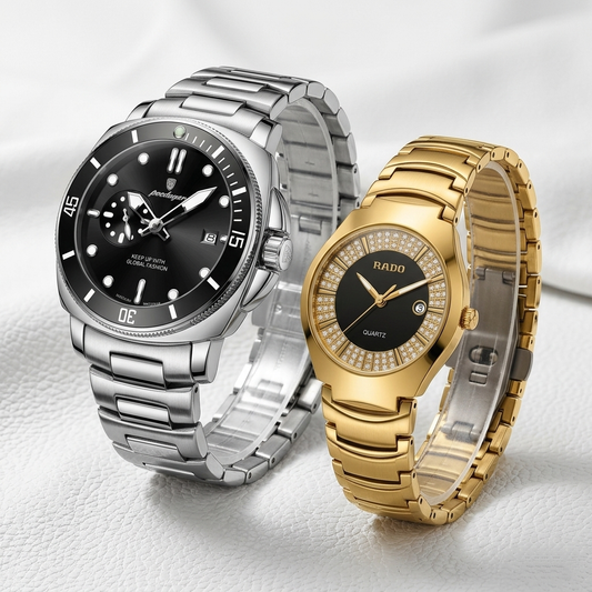 Couple Watches Set – For Him & Her