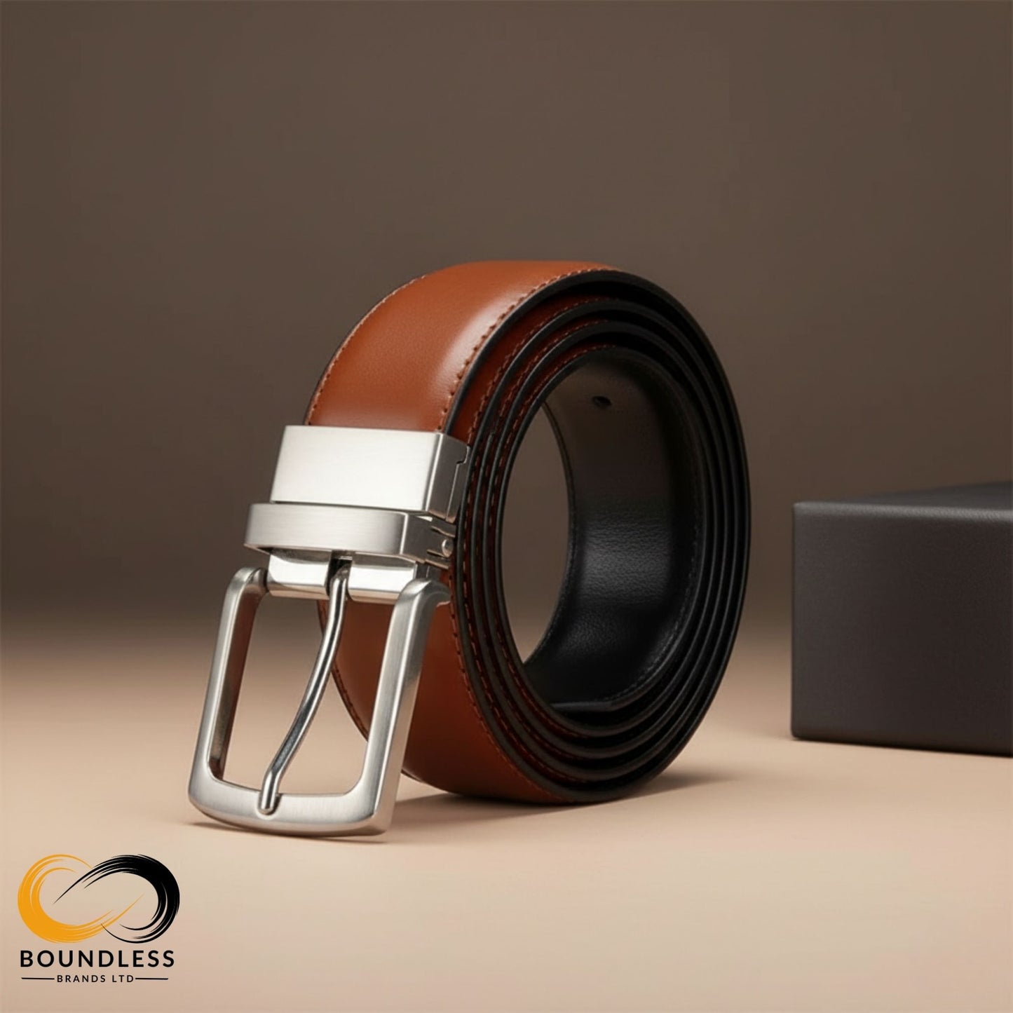 Reversible 2in1 Double-Sided Men's Belt