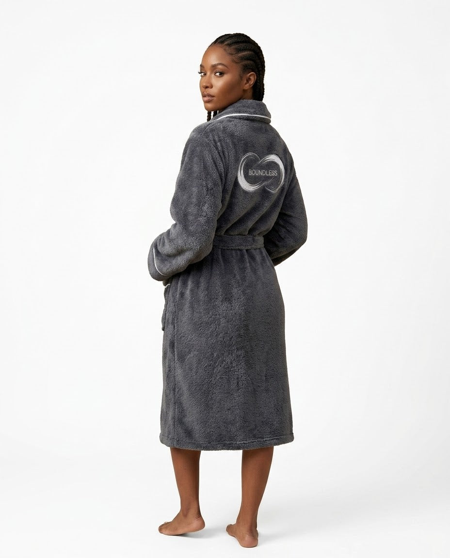 Luxury Couple’s Bathrobe Set – Soft His & Hers Fleece Robes