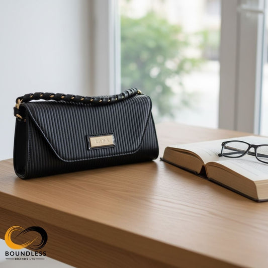 ZARA-Inspired Braided Handle Shoulder Bag