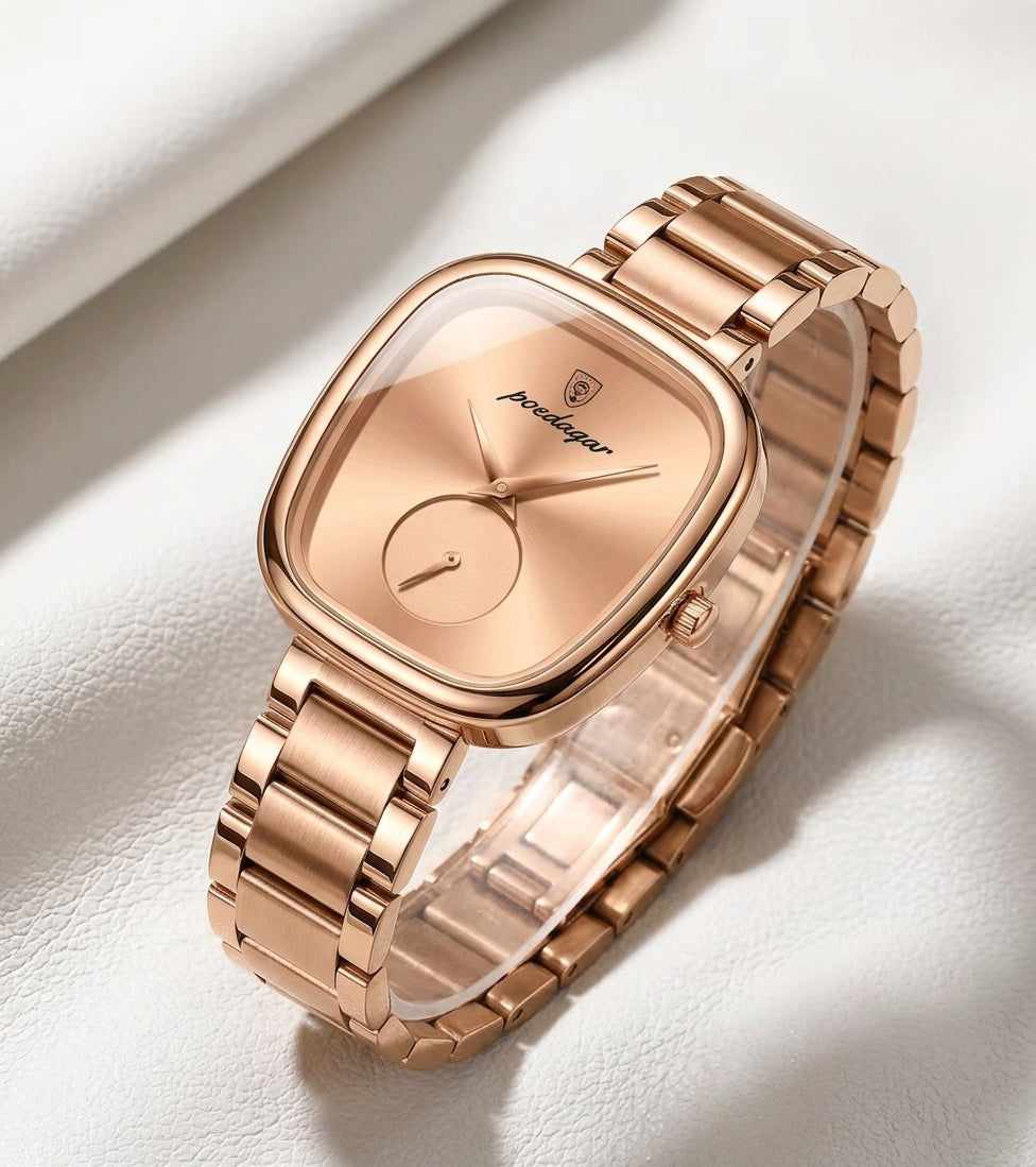 Poedagar 783 Watch - Rose Gold