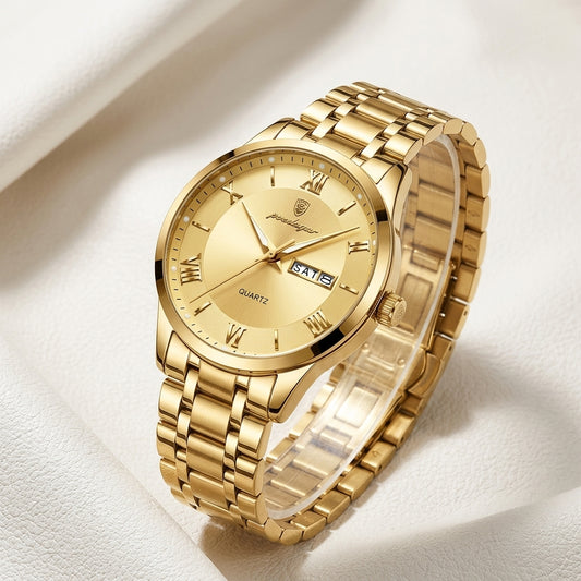 Poedagar 978 Watch - Gold