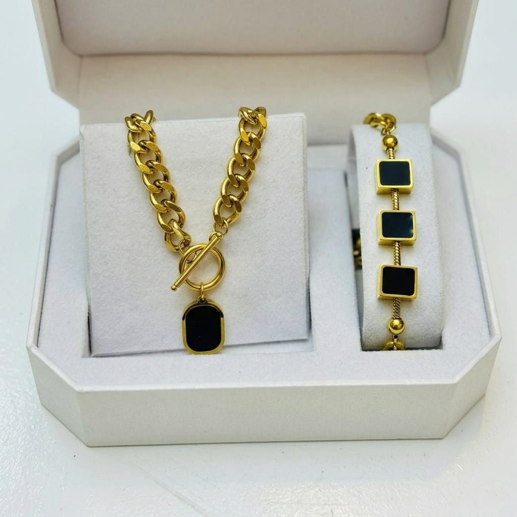 Jewelry Set - Necklace and Bracelet
