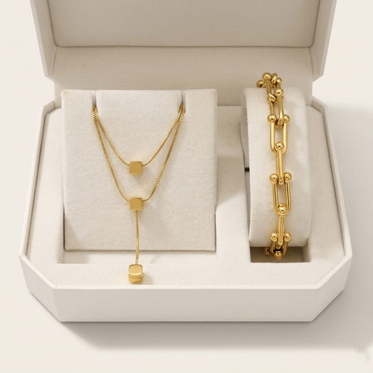 Jewelry Set - Necklace and Bracelet