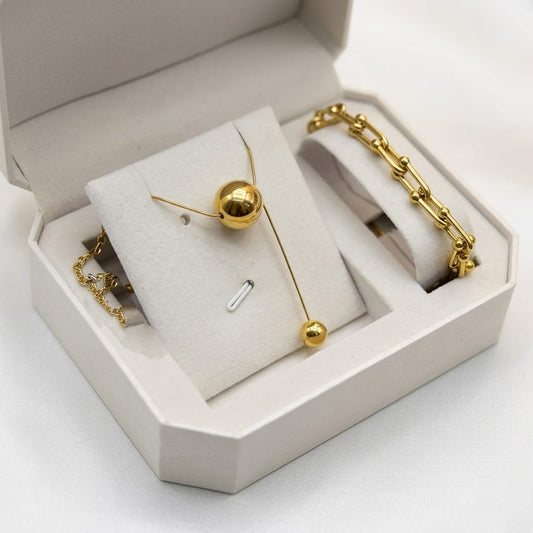 Jewelry Set - Necklace and Bracelet