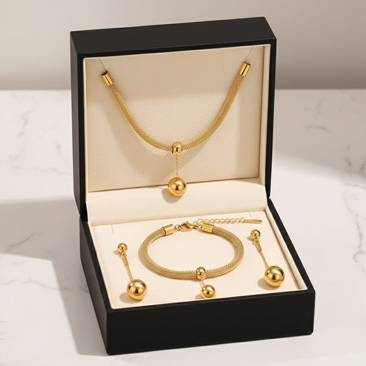 Tarnish-Free & Hypoallergenic Jewelry Set