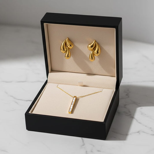 Tarnish-Free & Hypoallergenic Jewelry Set