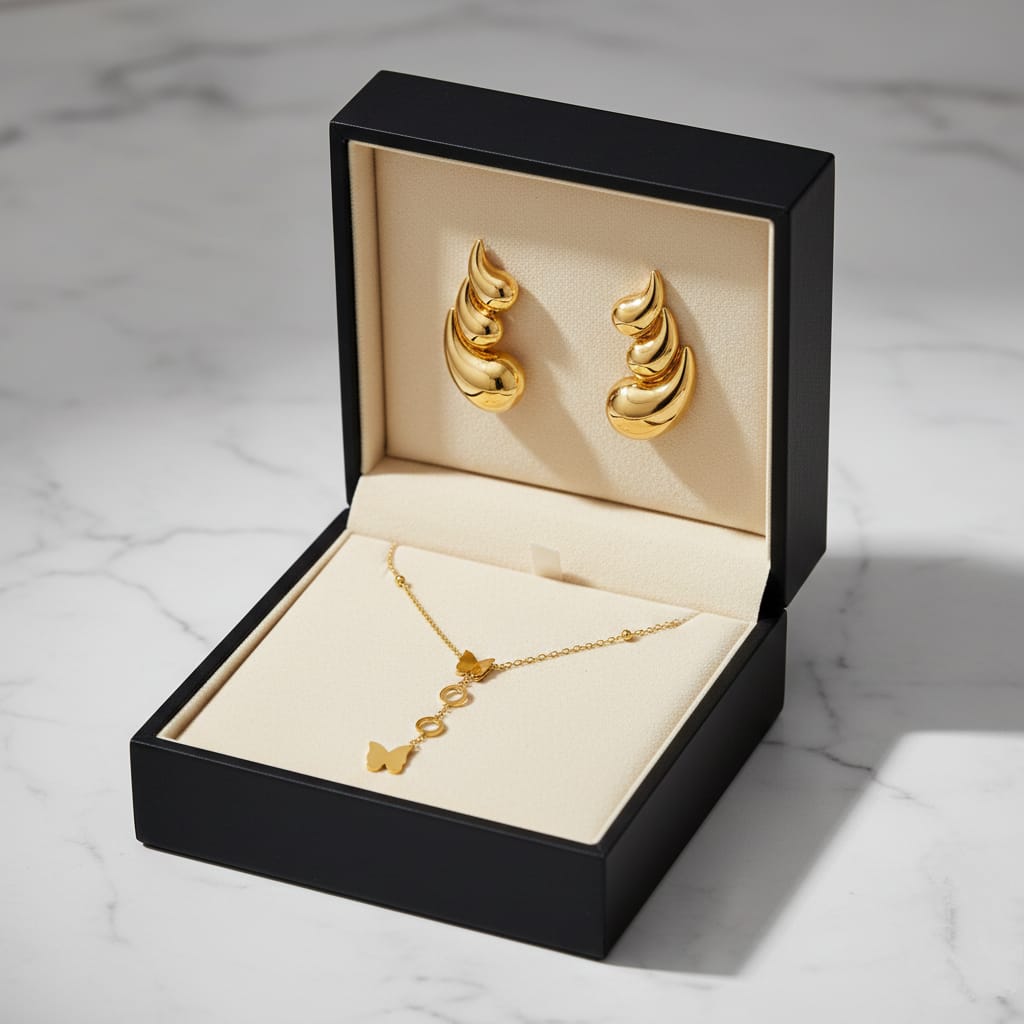 Tarnish-Free & Hypoallergenic Jewelry Set