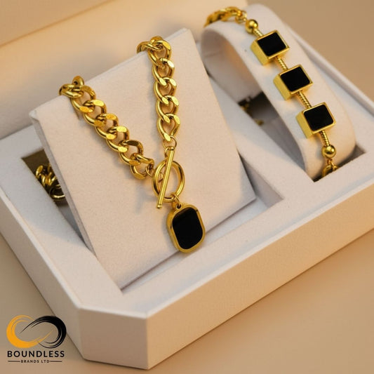Jewelry Set - Necklace and Bracelet