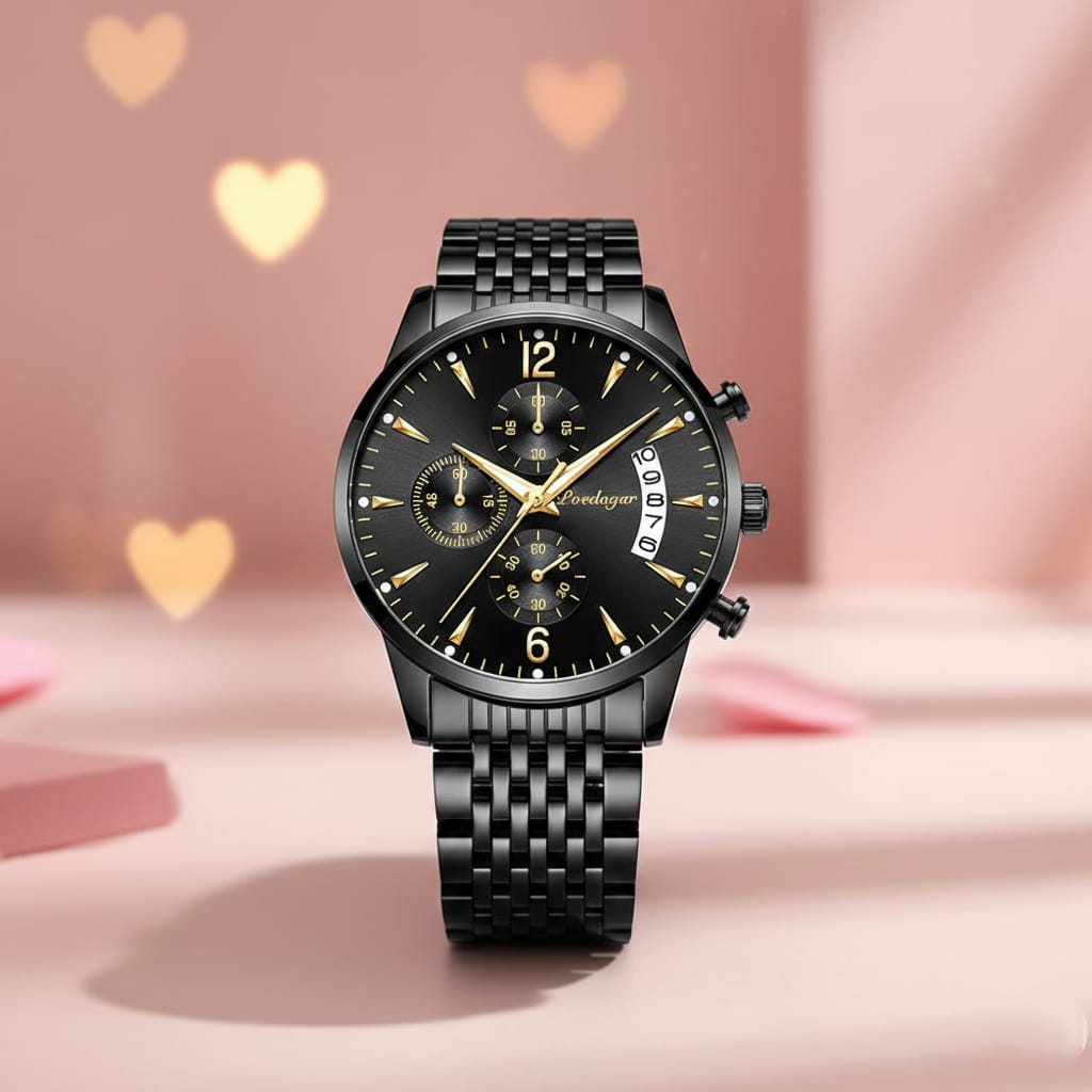 Poedagar All-Black Watch