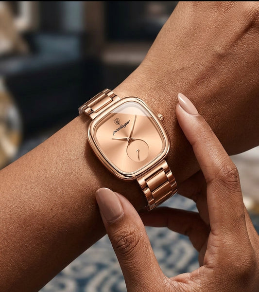Poedagar 783 Watch - Rose Gold
