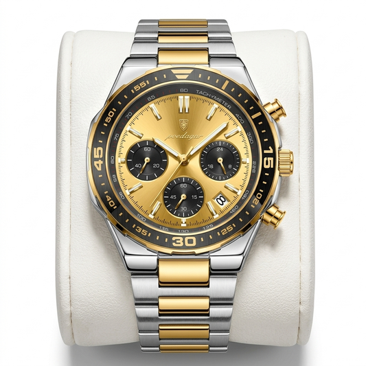 Poedagar Luxury Chronograph Watch