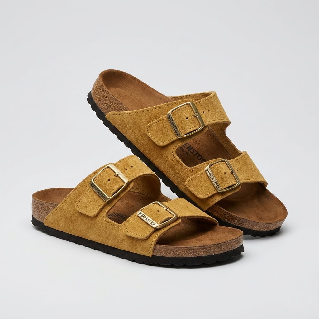 Men Sliders-Brown