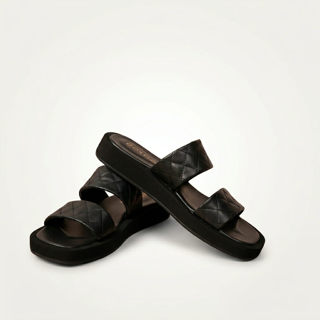 Ladies Sliders - Black