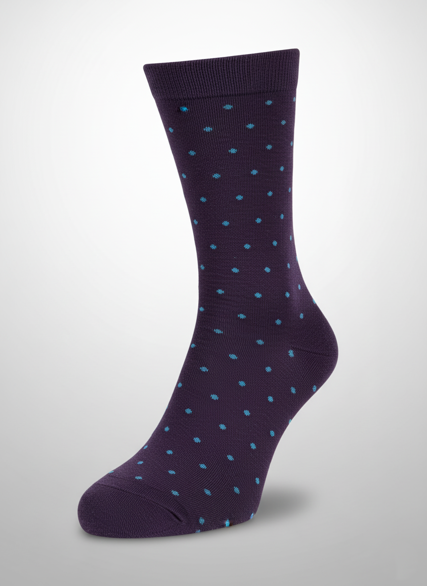 5-Pair Mid-Calf Socks Set (Assorted Colors)