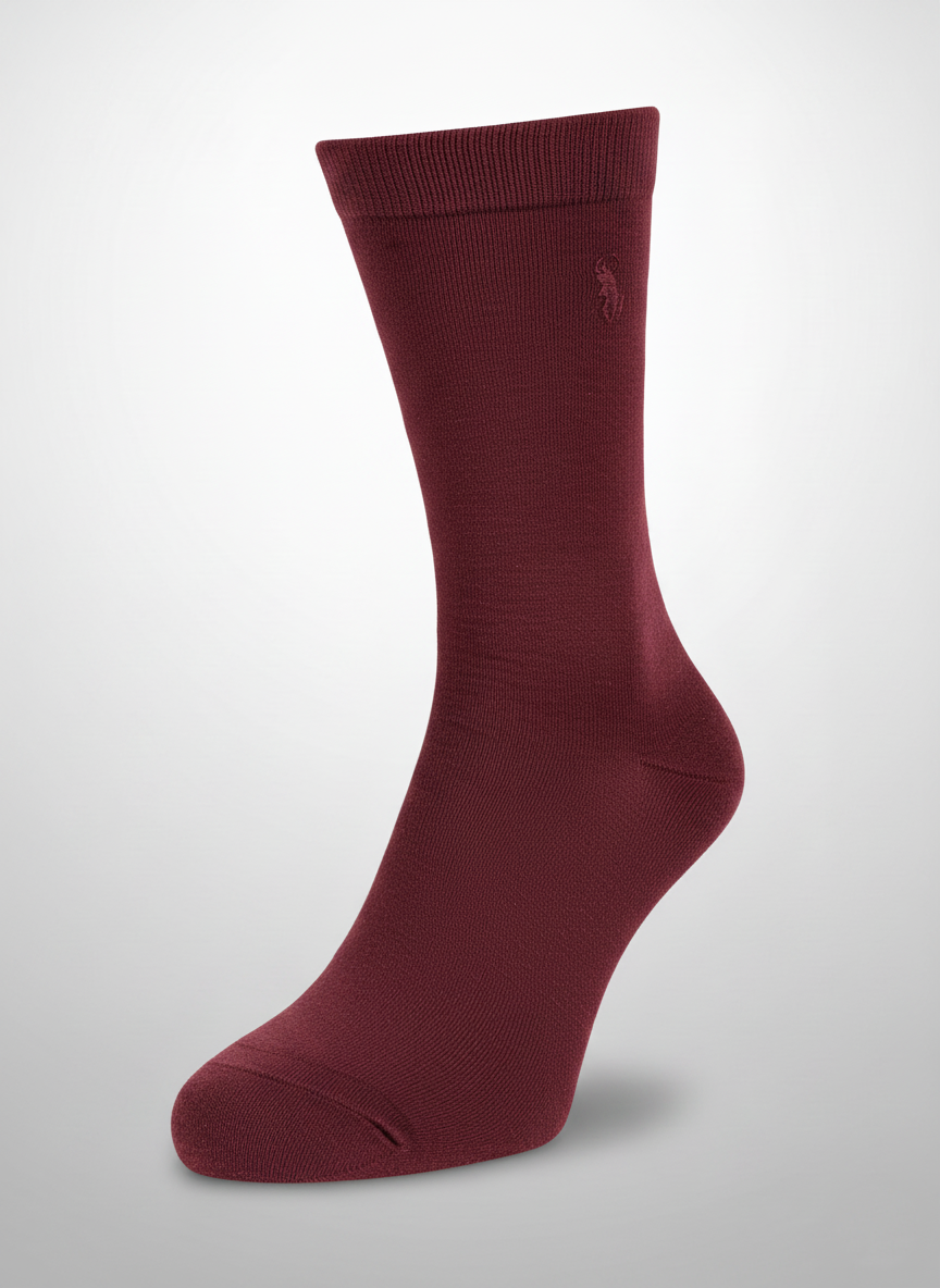5-Pair Mid-Calf Socks Set (Assorted Colors)