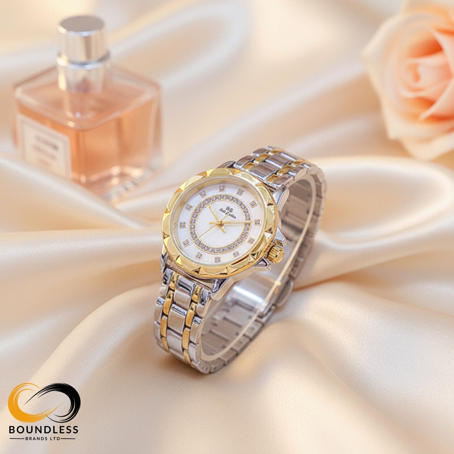 Bs Bee Sister Two Tone Women’s Watch