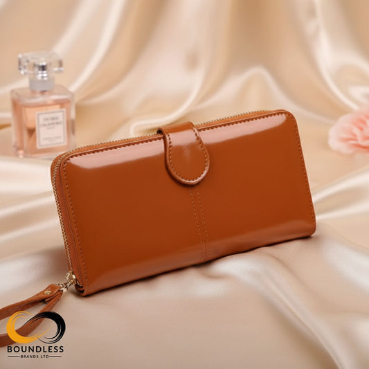 Women’s Oil-Waxed Leather Wallet