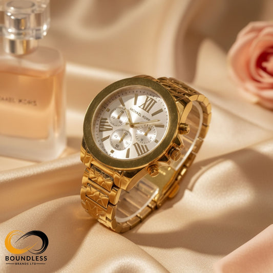 Elegant Golden Women’s Watch